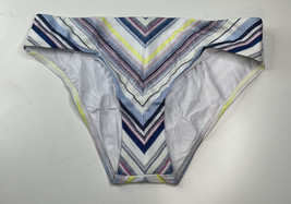 Splendid NWT blue striped M line of sight retro bikini bottoms R12 - £10.49 GBP