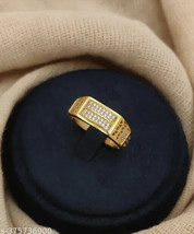 Anello regalo San Valentino placcato oro diamante americano da uomo uomo... - £17.08 GBP