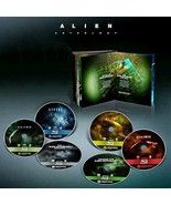 Alien Anthology 2010 Blu-Ray 6 DVD Disc Set with Book No Original Slip Case - £36.75 GBP