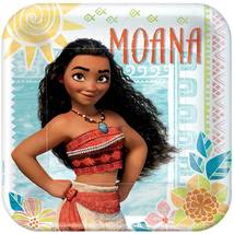 Moana - 9&quot; Square Plates (8ct) - $3.99