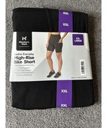 Members Mark Black High Rise 7” Bike Shorts Size XXL - $19.79