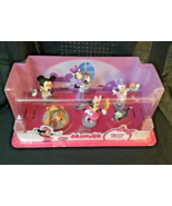 Disney Store Minnie Mouse 6 Piece Figurine Playset New W/T Sealed - $474.16 MXN