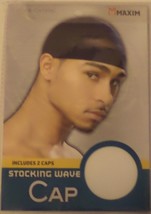 Maxim Classic Stocking Wave-Caps Size one size fit all Color White, 2 Count - $2.86