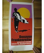 Donavon Frankenreiter Poster Silkscreen Signed Numbered State Radio Feb 4 - $2,514.73 MXN