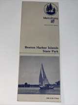 1984 Boston Harbor Islands Parks Brochure - £11.89 GBP