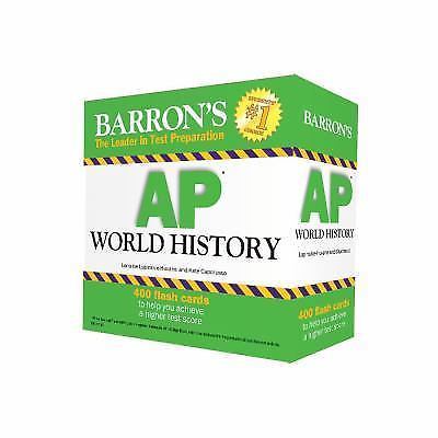AP World History Flash Cards (Barron&#39;s Test Prep) - $12.82