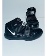 Vintage Nike Zoom Lebron Soldier 3 James Black Anthracite Stealth Mens 1... - £60.71 GBP