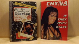 WWE Superstars Bios.&quot;The Hardcore Diaries of Mick Foley&quot; &amp; &quot;Chyna, If they only  - £21.92 GBP