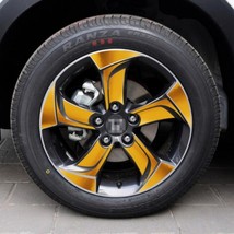 Tonlinker 1 PCS For 4 Wheels DIY Car NEW Styling 17-inch Wheels   Protec... - $130.55