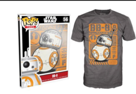 Star Wars BB-8 Limited Edition T Shirt  Pop Tees  XL NEW - £11.92 GBP