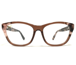 Maui Jim Eyeglasses Frames MJ2401-64PF Clear Brown Pink Tortoise 52-16-140 - £55.35 GBP