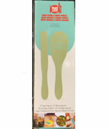 Mad Hungry Spurtle Silicone Set 2-Piece - Kitchen Super Spoon &amp; Skinny S... - €14,51 EUR