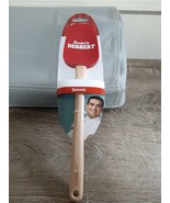 Rubber Spatula Scrapper Cake Boss Spoonula Silicone Red Wooden Handle 11... - $315.75 MXN