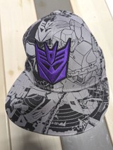 Transformers Decepticons Youth Size Baseball Hat Cap Adjustable Purple Snapback - £15.47 GBP
