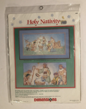$15 Dimensions Holy Nativity Crewel Kit X-mas Linda Powell 8067 Vintage ... - $17.56