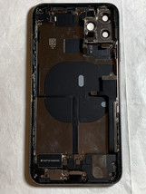 Apple iPhone 11 pro max space gray original oem frame housing for part read - $89.10