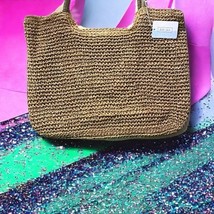 BAY SKY Straw Tote MSRP $69.50 Brand New With Tags - $44.54
