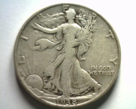 1938 WALKING LIBERTY HALF FINE / VERY FINE F/VF NICE ORIGINAL COIN BOBS ... - $23.00
