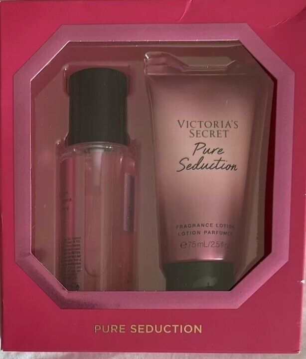 Victoria Secret Pure Seduction 2 Pc Gift Set Fragrance Mist & Lotion 2.5 fl oz - $18.66