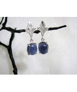 Iolite Dangle Earrings RKS379 - £39.96 GBP