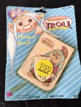 Vintage 1992 Norfin Troll Memo Pad Troll Company 100 Pages Wizard Fasco NEW - £8.34 GBP