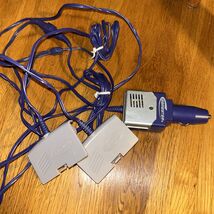 Gamester Gameboy Wired Console Cable &amp; Adapter Set with Car Charger Blue B2 - $11.83