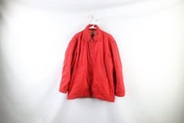 Vtg 60s Streetwear Mens Large Distressed Quilt Lined Full Zip Hunting Jacket USA - £70.03 GBP