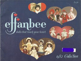 Effanbee Collectible Doll Catalog 1982 Booklet Mae West Bobbsey Twins John Wayne - £7.82 GBP