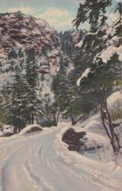 Karval Colorado CO Winter Cheyenne Canon Pike Peak Region 1947 Postcard D13 - £2.36 GBP