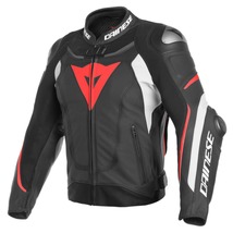  Dainese Super Speed 3 Perforated Leather Jacket Black &amp; Red - £157.39 GBP