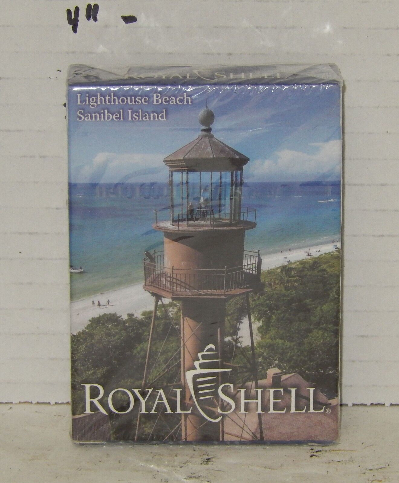 Royal Shell Lighthouse Beach Sanibel Island Deck of Playing Cards NEW - $14.80