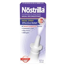 Nostrilla Nasal Decongestant, Effective Relief of Nasal Congestion, Up t... - $9.89