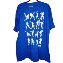 Fortnite Video Game Blue Dance Moves Men&#39;s Tee T-Shirt Brand New - £7.73 GBP