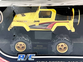 Jeep Rubicon Yellow - R/C Radio Control #2420W (Brand New In Box) - £15.34 GBP