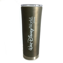 Walt Disney World Stainless Steel Insulated Tumbler, 24 oz Pewter Color - New - $34.67