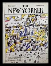 COVER ONLY The New Yorker October 10 1994 Canal Traffic Street by Saul Steinberg - £9.79 GBP
