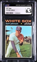 1971 Topps Bart Johnson #156 CGC 6.5 P1365 - £8.87 GBP