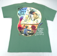 Vintage 90s Jimmy Buffett Son Of A Sailor Caribbean Soul Shirt Single Stitch L - £26.04 GBP