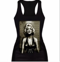Marilyn jailhouse gangster tank top small Nwot - $7.91