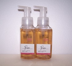 Bath &amp; Body Works Test Lab 004 Rose Gentle Foaming Hand Soap - Lot of 2 - £17.18 GBP