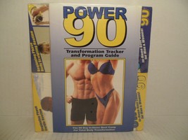 Power 90 Tony Horton VHS 6 Tapes With Transformation Tracker &amp; Program Guide New - $19.69