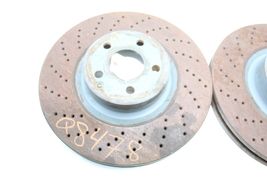 03-06 MERCEDES-BENZ CL55 AMG FRONT LEFT & RIGHT BRAKE ROTORS PAIR Q8478 image 3