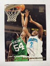 1993-94 Stadium Club First Day Issue Larry Johnson Charlotte Hornets #323 - £1.01 GBP