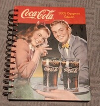 Coca Cola 2005 Engagement Calendar Spiral Bound Coke Collectible Month W... - £38.84 GBP