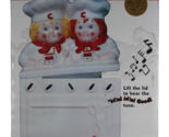 Campbell Soup Kids Ceramic Cookie Jar Benjamin &amp; Medwin With Music With Box - $76.20
