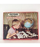 Victory Wood Map Jigsaw Puzzle Of Europe Geography G.J Hayter  England C... - £19.44 GBP