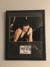 Joan Jett signed autograph index card photo 8x10 framed 11x14 COA - $79.48