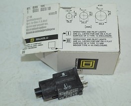 Square D Contact Block for Illuminated Push Button Model# DUFB10 - $23.94