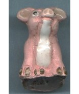 CERAMIC PINK PIG BEAD - £3.99 GBP