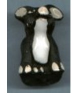 CERAMIC BLACK PIG BEAD - £3.99 GBP